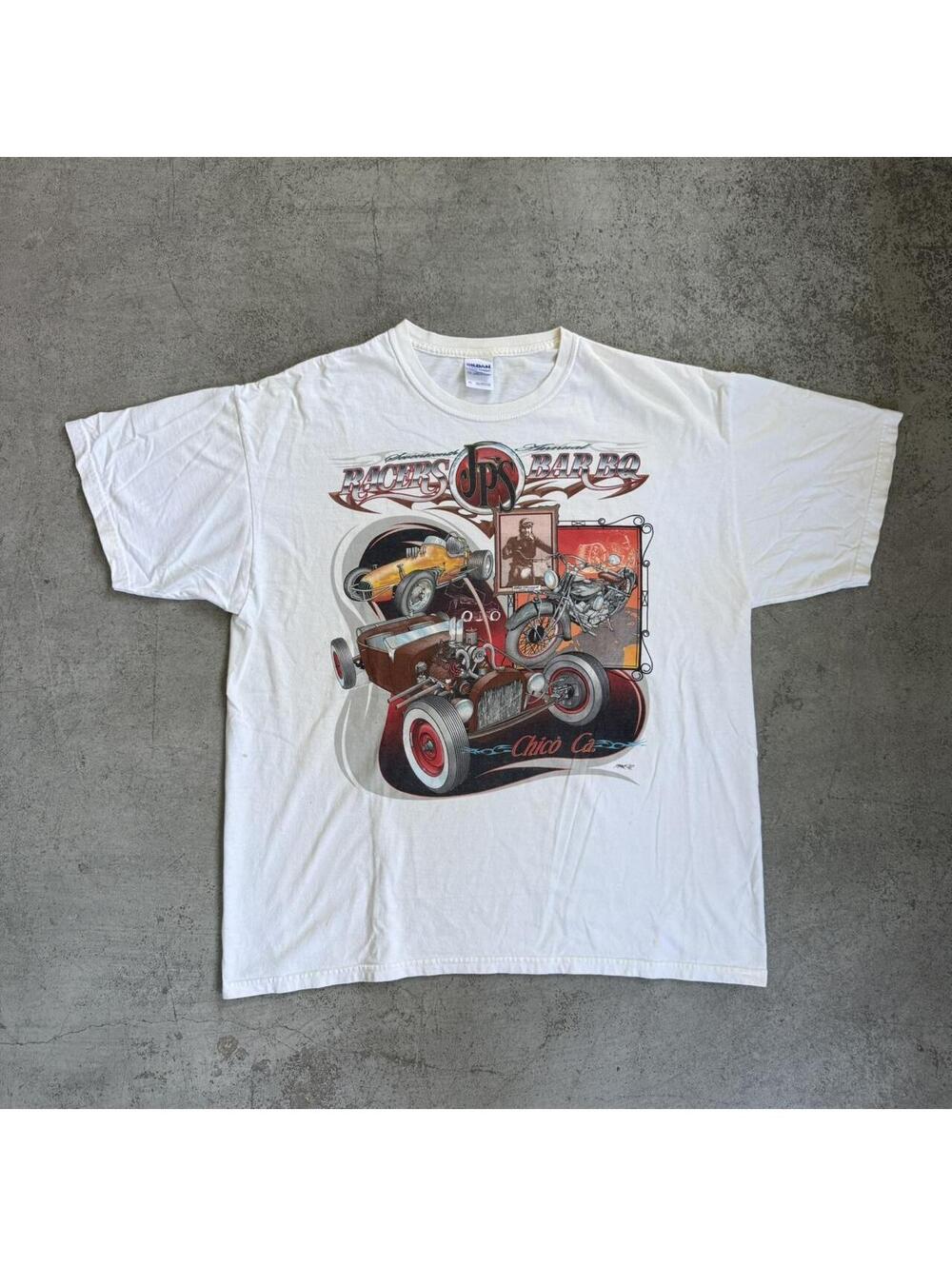 Vintage Car Racing Graphic T Shirt